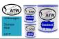Preview: Volkswagen, Olympic Blue, L51P: 1L Lackdose + 1L Klarlack + 500ml Härter - Set, von ATW Autoteile West.